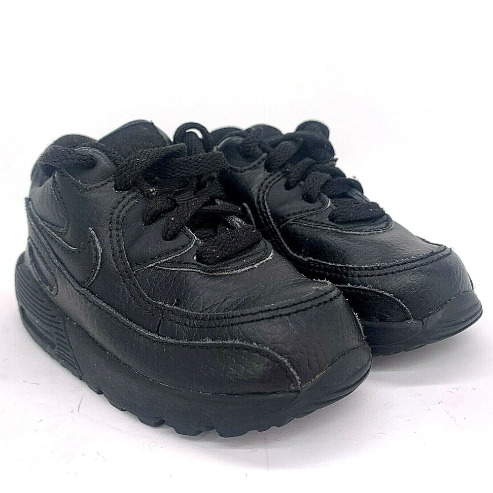 Toddler Nike Little Max 90 Shoes 307795-002 Black Size US 6C
